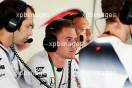 Stoffel Vandoorne (BEL) McLaren Test and Reserve Driver. 02.09.2016. Formula 1 World Championship, Rd 14, Italian Grand Prix, Monza, Italy, Practice Day.