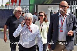 Bernie Ecclestone (GBR). 02.09.2016. Formula 1 World Championship, Rd 14, Italian Grand Prix, Monza, Italy, Practice Day.