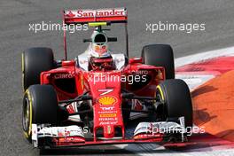 Kimi Raikkonen (FIN), Scuderia Ferrari  02.09.2016. Formula 1 World Championship, Rd 14, Italian Grand Prix, Monza, Italy, Practice Day.