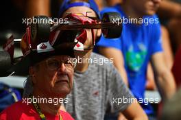 A Ferrari fan. 02.09.2016. Formula 1 World Championship, Rd 14, Italian Grand Prix, Monza, Italy, Practice Day.