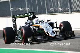 Alfonso Celis Jr (MEX) Sahara Force India F1 VJM09 Development Driver. 02.09.2016. Formula 1 World Championship, Rd 14, Italian Grand Prix, Monza, Italy, Practice Day.