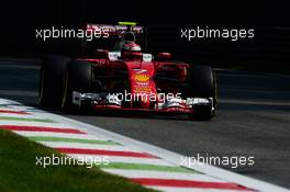 Kimi Raikkonen (FIN) Ferrari SF16-H. 02.09.2016. Formula 1 World Championship, Rd 14, Italian Grand Prix, Monza, Italy, Practice Day.