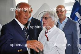 (L to R): Dr. Angelo Sticchi Damiani (ITA) ACI CSAI President with Bernie Ecclestone (GBR) at a Monza circuit announcement. 02.09.2016. Formula 1 World Championship, Rd 14, Italian Grand Prix, Monza, Italy, Practice Day.