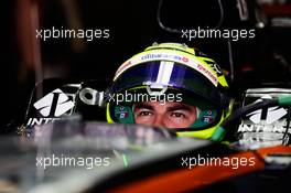 Sergio Perez (MEX) Sahara Force India F1 VJM09. 02.09.2016. Formula 1 World Championship, Rd 14, Italian Grand Prix, Monza, Italy, Practice Day.