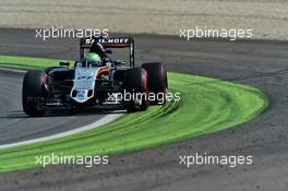 Nico Hulkenberg (GER) Sahara Force India F1 VJM09. 02.09.2016. Formula 1 World Championship, Rd 14, Italian Grand Prix, Monza, Italy, Practice Day.