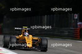 Jolyon Palmer (GBR), Renault Sport F1 Team  02.09.2016. Formula 1 World Championship, Rd 14, Italian Grand Prix, Monza, Italy, Practice Day.