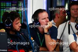 Raymond Vermeulem (NLD) Manager of Max Verstappen (NLD) Red Bull Racing. 02.09.2016. Formula 1 World Championship, Rd 14, Italian Grand Prix, Monza, Italy, Practice Day.