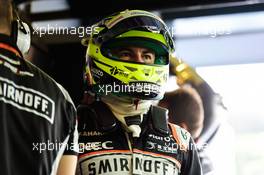 Sergio Perez (MEX) Sahara Force India F1. 02.09.2016. Formula 1 World Championship, Rd 14, Italian Grand Prix, Monza, Italy, Practice Day.