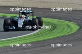 Lewis Hamilton (GBR) Mercedes AMG F1 W07 Hybrid. 02.09.2016. Formula 1 World Championship, Rd 14, Italian Grand Prix, Monza, Italy, Practice Day.