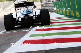 Valtteri Bottas (FIN) Williams FW38. 02.09.2016. Formula 1 World Championship, Rd 14, Italian Grand Prix, Monza, Italy, Practice Day.