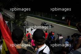 Lewis Hamilton (GBR) Mercedes AMG F1 W07 Hybrid. 02.09.2016. Formula 1 World Championship, Rd 14, Italian Grand Prix, Monza, Italy, Practice Day.