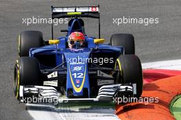 Felipe Nasr (BRA), Sauber F1 Team  02.09.2016. Formula 1 World Championship, Rd 14, Italian Grand Prix, Monza, Italy, Practice Day.