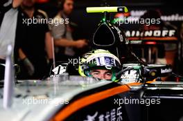 Sergio Perez (MEX) Sahara Force India F1 VJM09. 02.09.2016. Formula 1 World Championship, Rd 14, Italian Grand Prix, Monza, Italy, Practice Day.