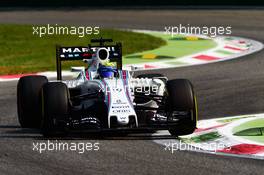 Felipe Massa (BRA) Williams FW38. 02.09.2016. Formula 1 World Championship, Rd 14, Italian Grand Prix, Monza, Italy, Practice Day.