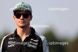 Nico Hulkenberg (GER), Sahara Force India  02.09.2016. Formula 1 World Championship, Rd 14, Italian Grand Prix, Monza, Italy, Practice Day.