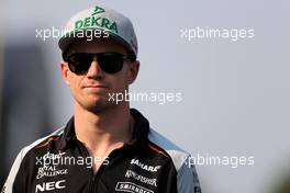 Nico Hulkenberg (GER), Sahara Force India  02.09.2016. Formula 1 World Championship, Rd 14, Italian Grand Prix, Monza, Italy, Practice Day.