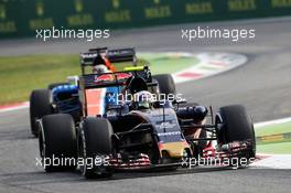 Carlos Sainz Jr (ESP) Scuderia Toro Rosso STR11. 02.09.2016. Formula 1 World Championship, Rd 14, Italian Grand Prix, Monza, Italy, Practice Day.