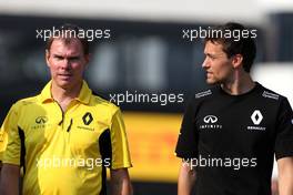 Alan Permane (GBR), Renault Sport F1 Team and Jolyon Palmer (GBR), Renault Sport F1 Team  02.09.2016. Formula 1 World Championship, Rd 14, Italian Grand Prix, Monza, Italy, Practice Day.