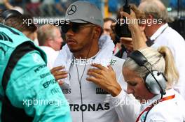 Lewis Hamilton (GBR) Mercedes AMG F1 W07 . 04.09.2016. Formula 1 World Championship, Rd 14, Italian Grand Prix, Monza, Italy, Race Day.