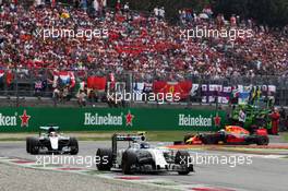 Valtteri Bottas (FIN) Williams FW38. 04.09.2016. Formula 1 World Championship, Rd 14, Italian Grand Prix, Monza, Italy, Race Day.