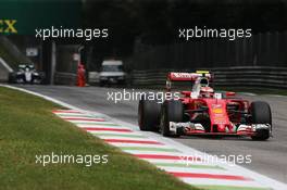 Kimi Raikkonen (FIN) Ferrari SF16-H. 04.09.2016. Formula 1 World Championship, Rd 14, Italian Grand Prix, Monza, Italy, Race Day.