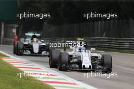 Valtteri Bottas (FIN) Williams FW38. 04.09.2016. Formula 1 World Championship, Rd 14, Italian Grand Prix, Monza, Italy, Race Day.