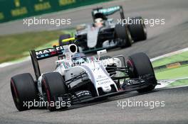 Valtteri Bottas (FIN) Williams FW38. 04.09.2016. Formula 1 World Championship, Rd 14, Italian Grand Prix, Monza, Italy, Race Day.