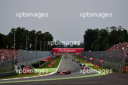 Sebastian Vettel (GER) Ferrari SF16-H. 04.09.2016. Formula 1 World Championship, Rd 14, Italian Grand Prix, Monza, Italy, Race Day.