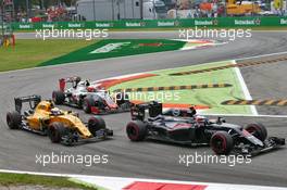 Jenson Button (GBR) McLaren MP4-31. 04.09.2016. Formula 1 World Championship, Rd 14, Italian Grand Prix, Monza, Italy, Race Day.