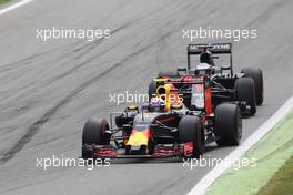 Max Verstappen (NLD) Red Bull Racing RB12. 04.09.2016. Formula 1 World Championship, Rd 14, Italian Grand Prix, Monza, Italy, Race Day.