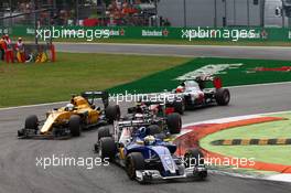 Marcus Ericsson (SWE) Sauber C35. 04.09.2016. Formula 1 World Championship, Rd 14, Italian Grand Prix, Monza, Italy, Race Day.