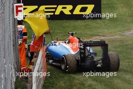 Pascal Wehrlein (GER) Manor Racing MRT05 retired from the race. 04.09.2016. Formula 1 World Championship, Rd 14, Italian Grand Prix, Monza, Italy, Race Day.