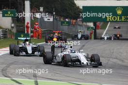 Valtteri Bottas (FIN) Williams FW38. 04.09.2016. Formula 1 World Championship, Rd 14, Italian Grand Prix, Monza, Italy, Race Day.