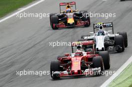 Kimi Raikkonen (FIN) Ferrari SF16-H. 04.09.2016. Formula 1 World Championship, Rd 14, Italian Grand Prix, Monza, Italy, Race Day.