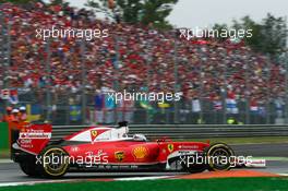 Sebastian Vettel (GER) Scuderia Ferrari SF16-H. 04.09.2016. Formula 1 World Championship, Rd 14, Italian Grand Prix, Monza, Italy, Race Day.