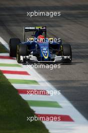 Felipe Nasr (BRA) Sauber C35. 03.09.2016. Formula 1 World Championship, Rd 14, Italian Grand Prix, Monza, Italy, Qualifying Day.
