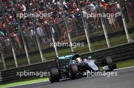 Lewis Hamilton (GBR) Mercedes AMG F1 W07 Hybrid. 03.09.2016. Formula 1 World Championship, Rd 14, Italian Grand Prix, Monza, Italy, Qualifying Day.