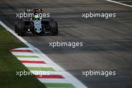 Nico Hulkenberg (GER) Sahara Force India F1 VJM09. 03.09.2016. Formula 1 World Championship, Rd 14, Italian Grand Prix, Monza, Italy, Qualifying Day.
