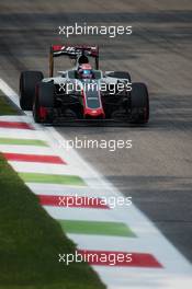 Romain Grosjean (FRA) Haas F1 Team VF-16. 03.09.2016. Formula 1 World Championship, Rd 14, Italian Grand Prix, Monza, Italy, Qualifying Day.