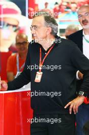 Sergio Marchionne (ITA), Ferrari President and CEO of Fiat Chrysler Automobiles. 03.09.2016. Formula 1 World Championship, Rd 14, Italian Grand Prix, Monza, Italy, Qualifying Day.