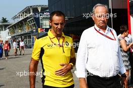 (L to R): Cyril Abiteboul (FRA) Renault Sport F1 Managing Director with Jerome Stoll (FRA) Renault Sport F1 President. 03.09.2016. Formula 1 World Championship, Rd 14, Italian Grand Prix, Monza, Italy, Qualifying Day.