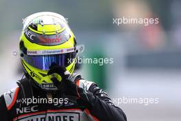 Sergio Perez (MEX), Sahara Force India  03.09.2016. Formula 1 World Championship, Rd 14, Italian Grand Prix, Monza, Italy, Qualifying Day.