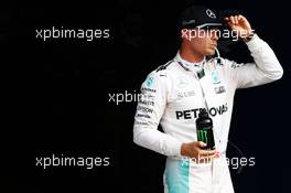 Nico Rosberg (GER) Mercedes AMG F1 in qualifying parc ferme. 03.09.2016. Formula 1 World Championship, Rd 14, Italian Grand Prix, Monza, Italy, Qualifying Day.