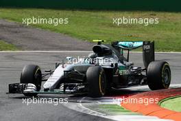 Nico Rosberg (GER) Mercedes AMG F1 W07 Hybrid. 03.09.2016. Formula 1 World Championship, Rd 14, Italian Grand Prix, Monza, Italy, Qualifying Day.