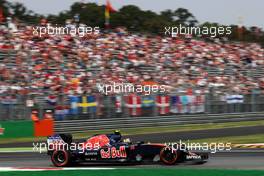 Carlos Sainz Jr (ESP) Scuderia Toro Rosso STR11. 03.09.2016. Formula 1 World Championship, Rd 14, Italian Grand Prix, Monza, Italy, Qualifying Day.