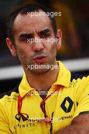 Cyril Abiteboul (FRA) Renault Sport F1 Managing Director. 03.09.2016. Formula 1 World Championship, Rd 14, Italian Grand Prix, Monza, Italy, Qualifying Day.