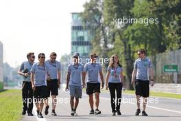 Pascal Wehrlein (GER), Manor Racing  01.09.2016. Formula 1 World Championship, Rd 14, Italian Grand Prix, Monza, Italy, Preparation Day.