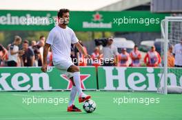 Daniel Ricciardo (AUS) Red Bull Racing at the charity 5-a-side football match. 01.09.2016. Formula 1 World Championship, Rd 14, Italian Grand Prix, Monza, Italy, Preparation Day.