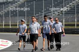 Rio Haryanto (IDN), Manor Racing and Esteban Ocon (FRA), Manor Racing  01.09.2016. Formula 1 World Championship, Rd 14, Italian Grand Prix, Monza, Italy, Preparation Day.