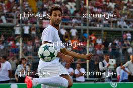 Daniel Ricciardo (AUS) Red Bull Racing at the charity 5-a-side football match. 01.09.2016. Formula 1 World Championship, Rd 14, Italian Grand Prix, Monza, Italy, Preparation Day.